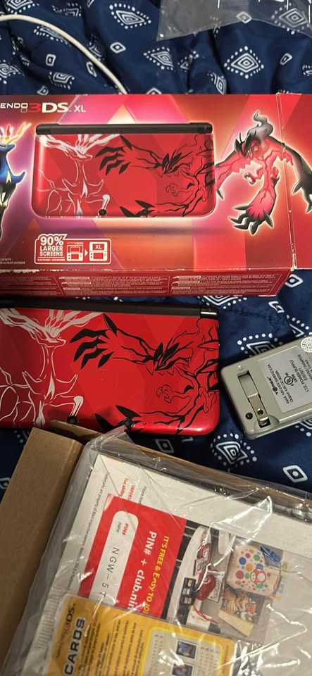 Nintendo 3DS XL Pokémon X & Y Edición Especial Roja – Consola en Costa Rica con Garantía Local Nintendo
