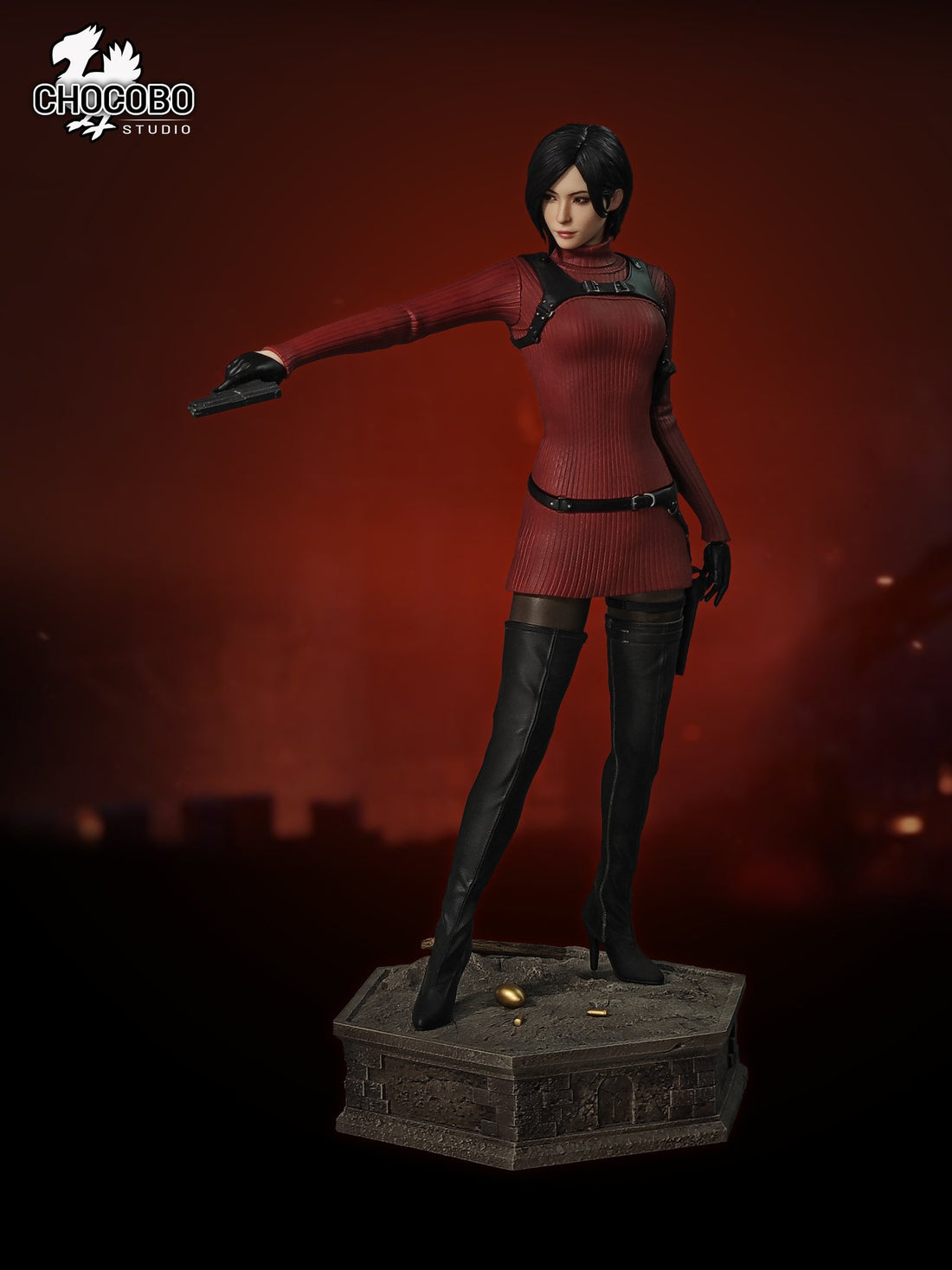 Figura Resident Evil | Ada Wong | Chocobo Studio | Estatua GK 1/6 | Tico Ofertas