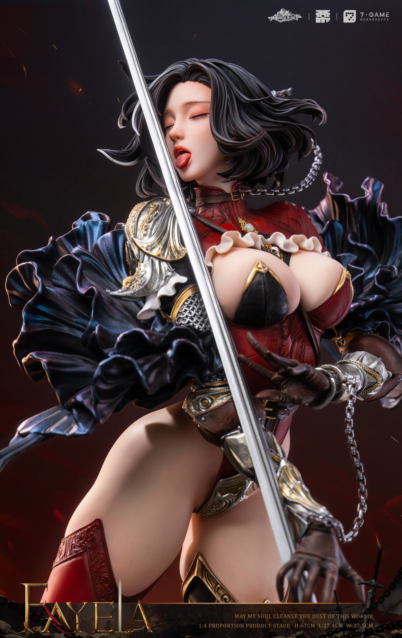 Estatuilla  Fayela | PJ Studio | AmerFort Sacrifice Knight | Tico Ofertas