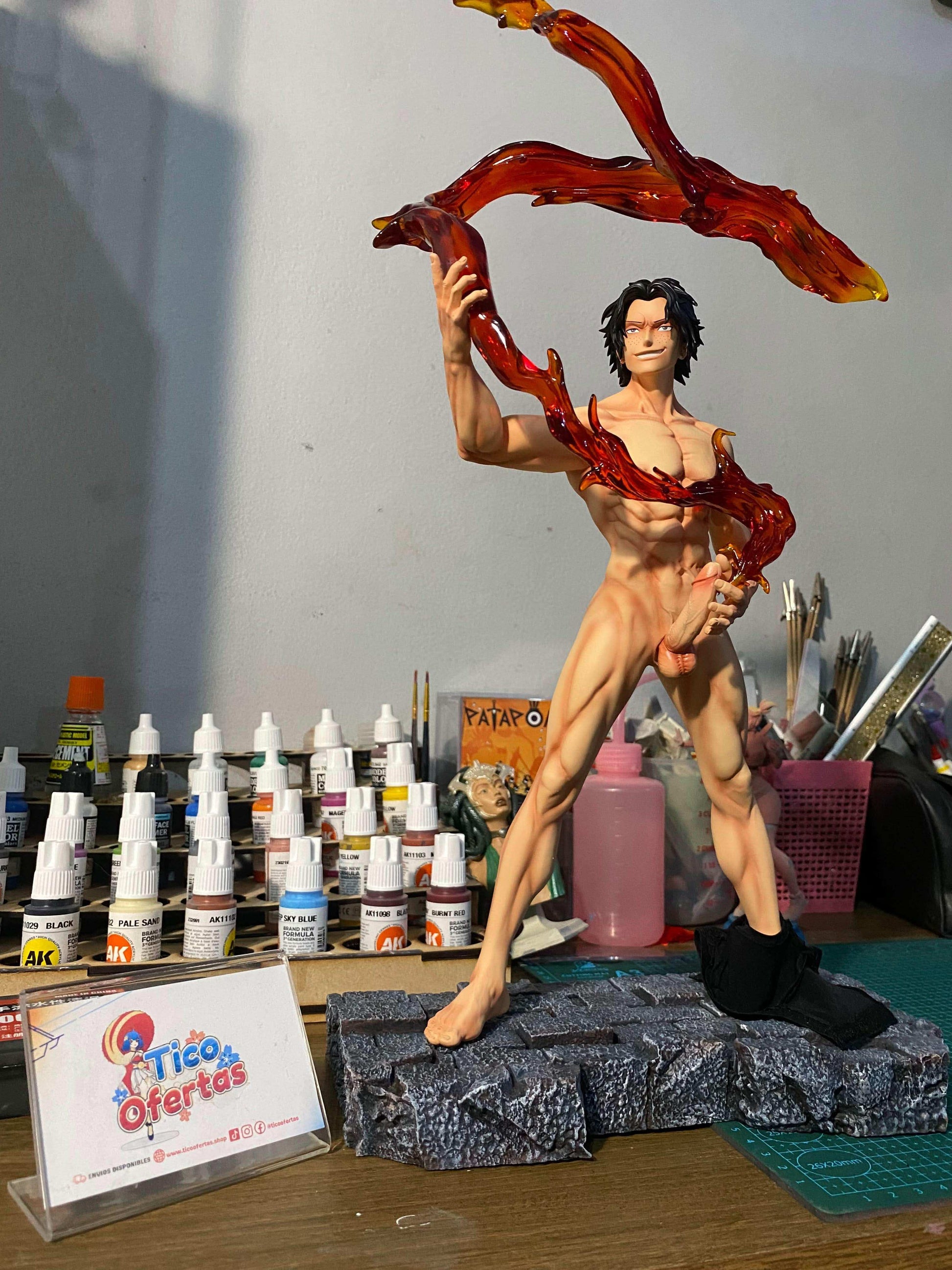Figura Tokyo Cold Studio - One Piece: Airplane Ace | Figuras Anime Costa Rica, Modelo Coleccionable Premium | Tico ofertas - Tico Ofertas 