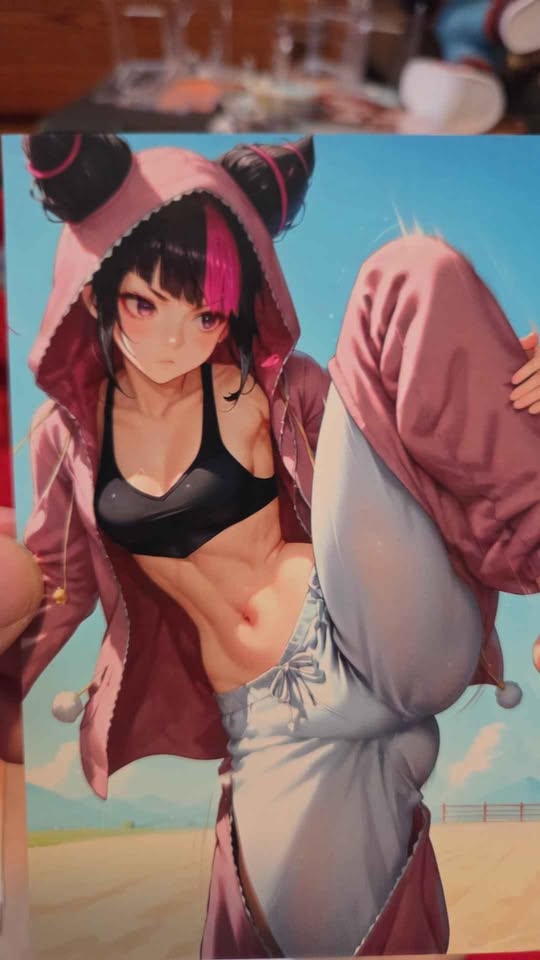 Rosy Brown Prints Anime Waifu (13 x 18 cm) – Arte Decorativo Anime Tienda Anime Costa Rica