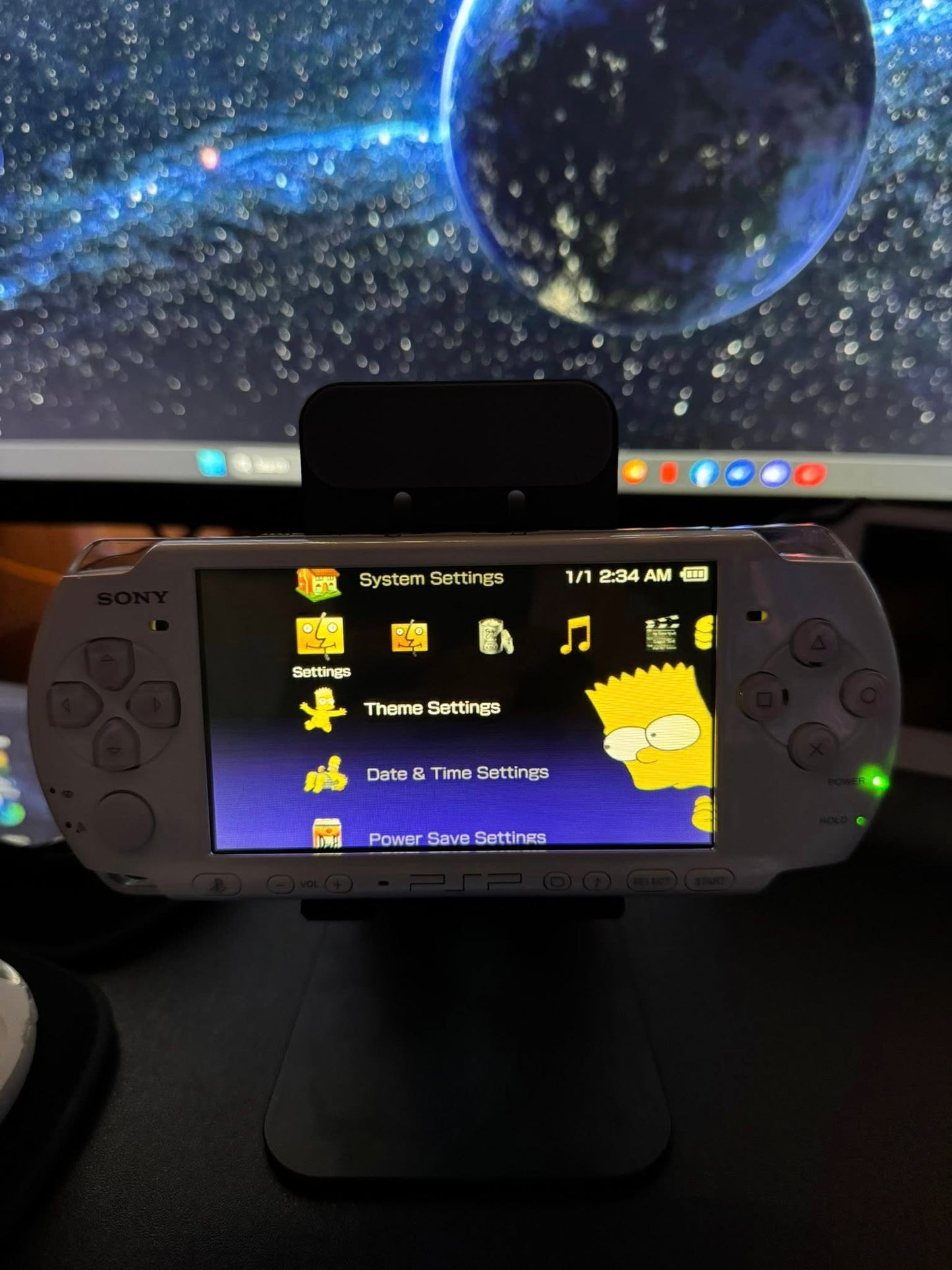 Black Sony PSP Hackeada con Juegos y Emuladores – 32GB a 128GB | Lista para Jugar