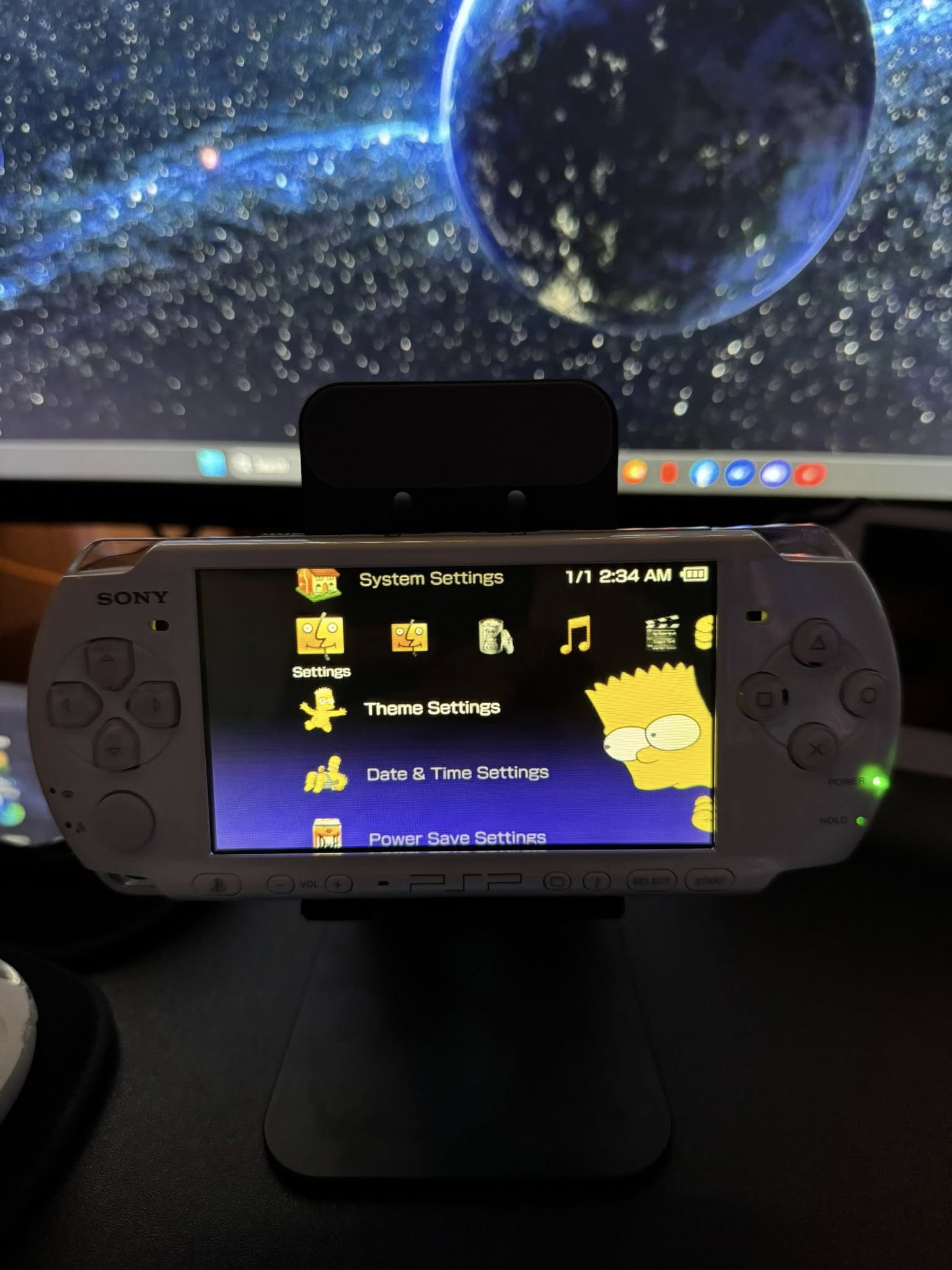 Black Sony PSP Hackeada con Juegos y Emuladores – 32GB a 128GB | Lista para Jugar