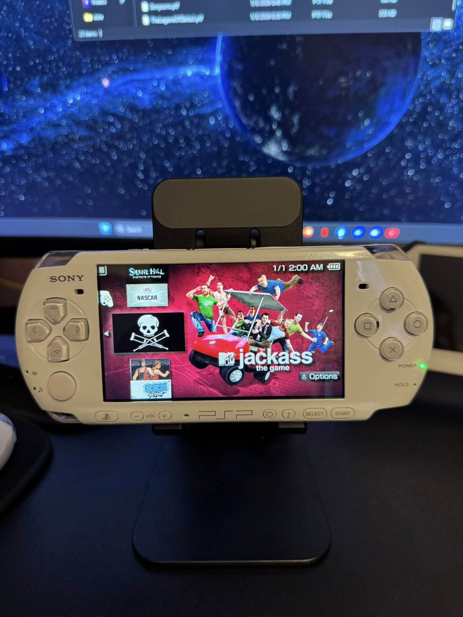 Black Sony PSP Hackeada con Juegos y Emuladores – 32GB a 128GB | Lista para Jugar