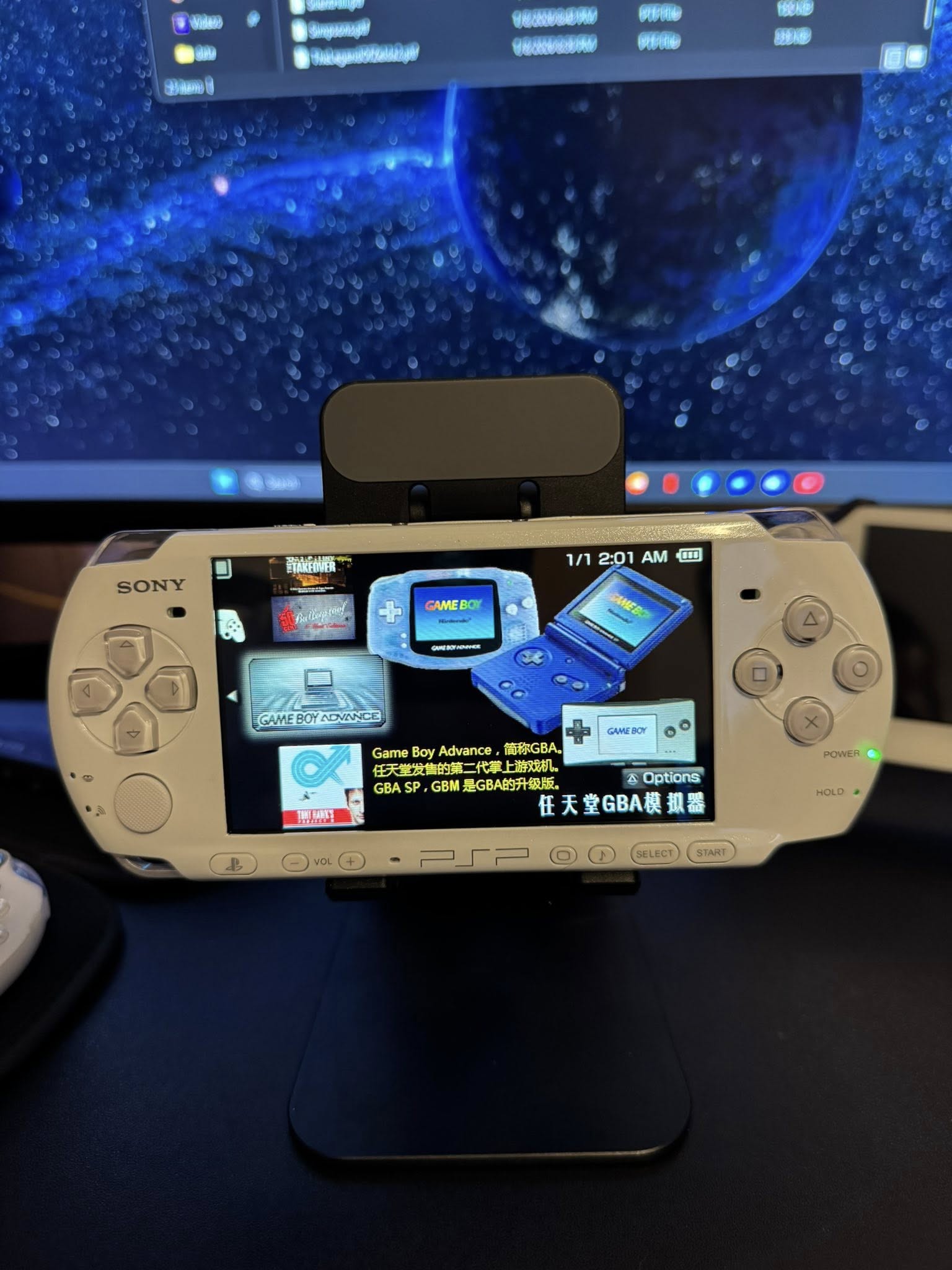Black Sony PSP Hackeada con Juegos y Emuladores – 32GB a 128GB | Lista para Jugar
