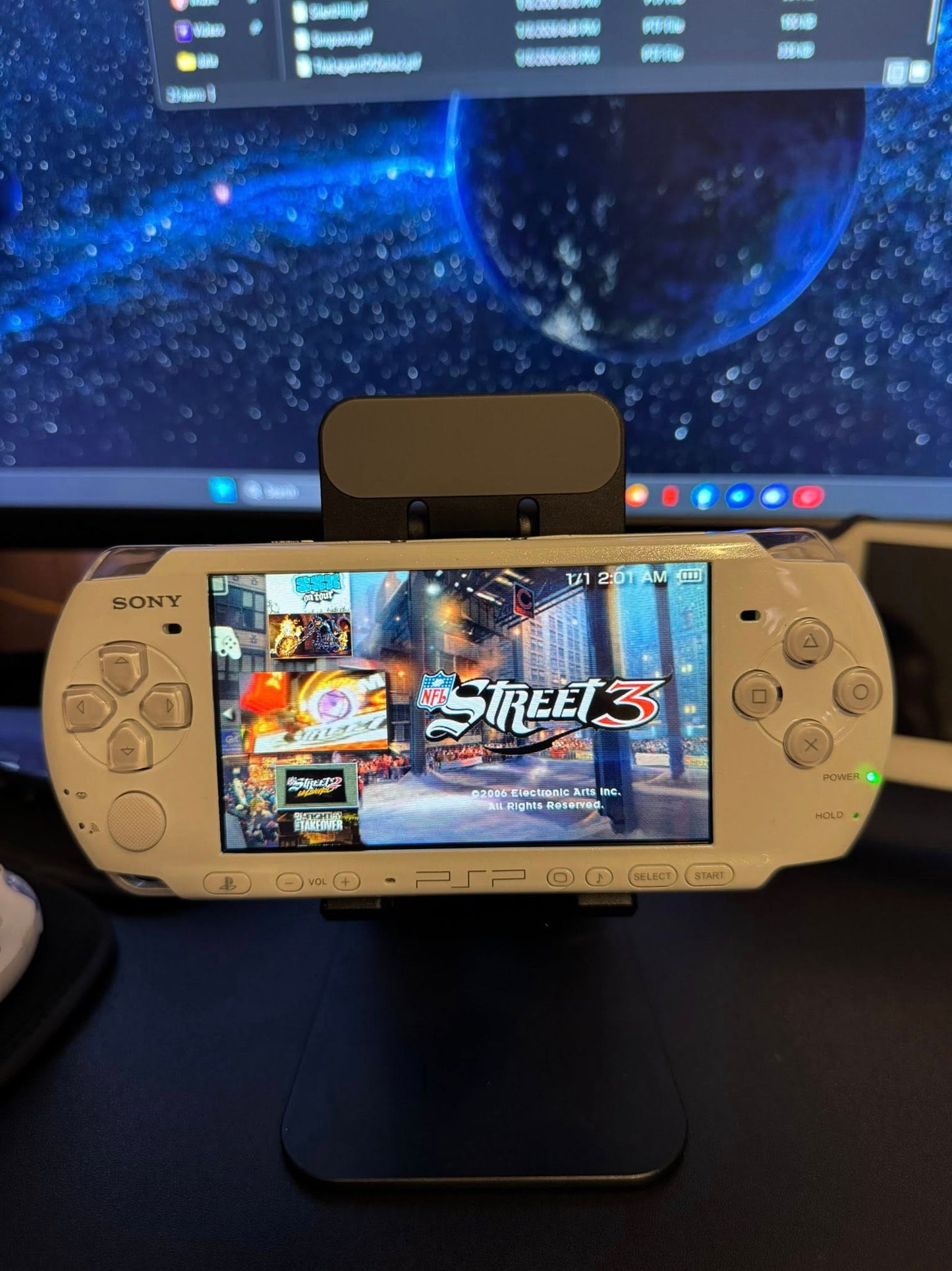 Black Sony PSP Hackeada con Juegos y Emuladores – 32GB a 128GB | Lista para Jugar