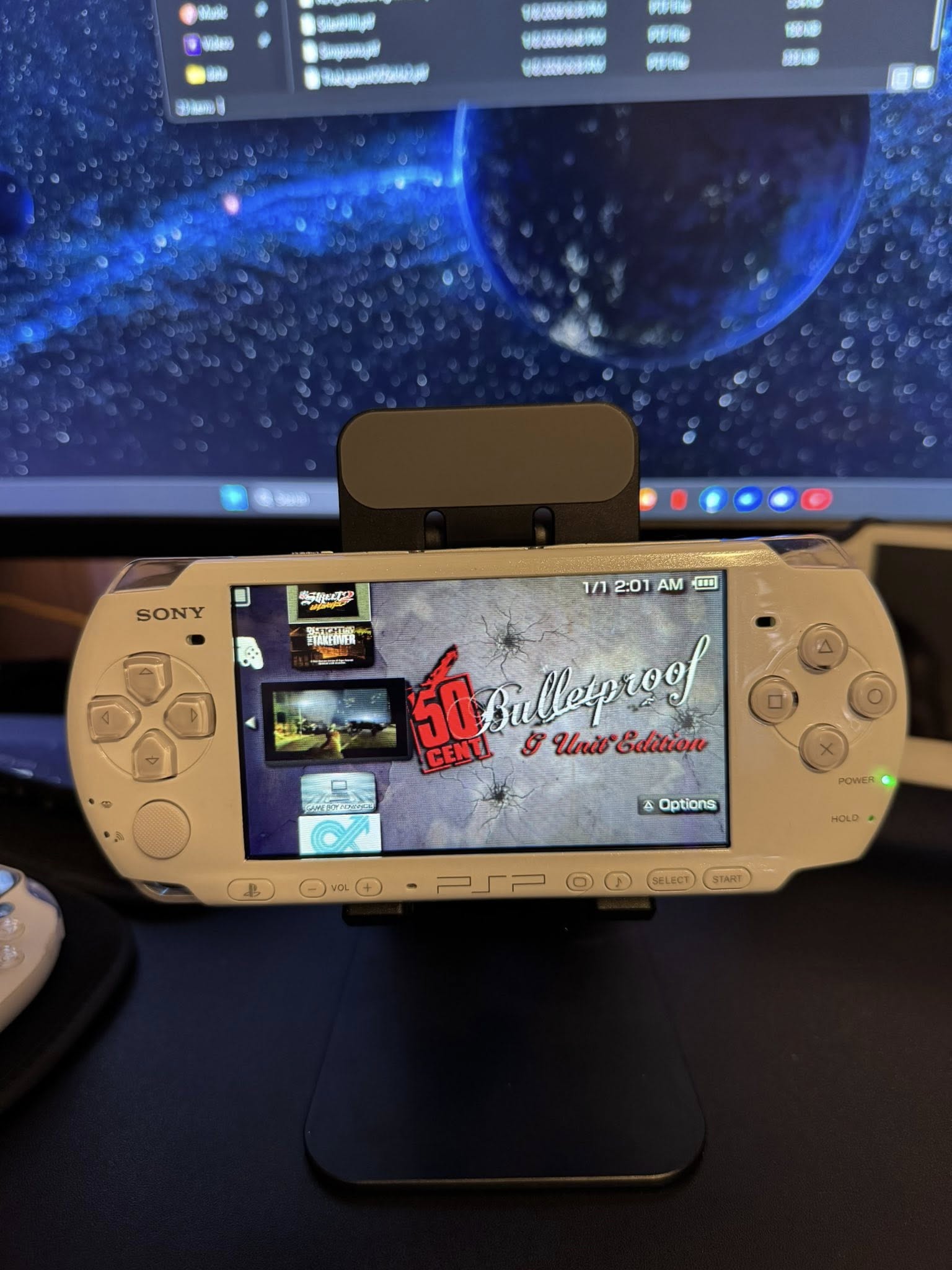 Black Sony PSP Hackeada con Juegos y Emuladores – 32GB a 128GB | Lista para Jugar