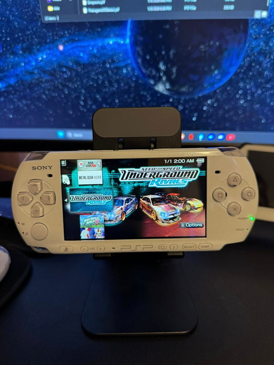 Black Sony PSP Hackeada con Juegos y Emuladores – 32GB a 128GB | Lista para Jugar