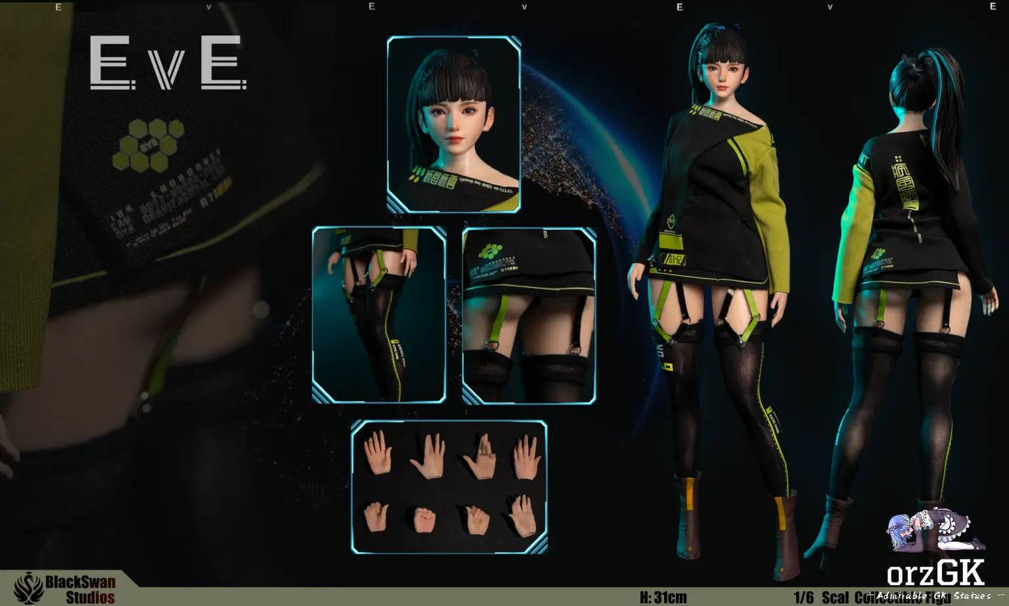 Black Estatuilla Stellar Blade | Eve | Black Swan Studio | Tienda Anime | Tico Ofertas