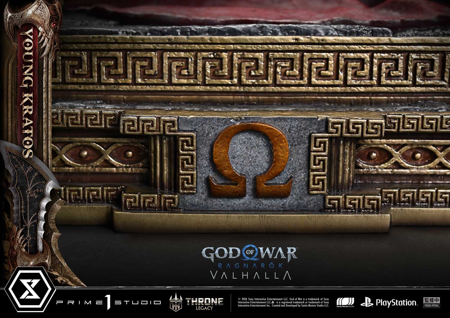 Black Estatuilla God of War Ragnarök | Kratos | Prime 1 Studio | Tienda Anime | Tico Ofertas
