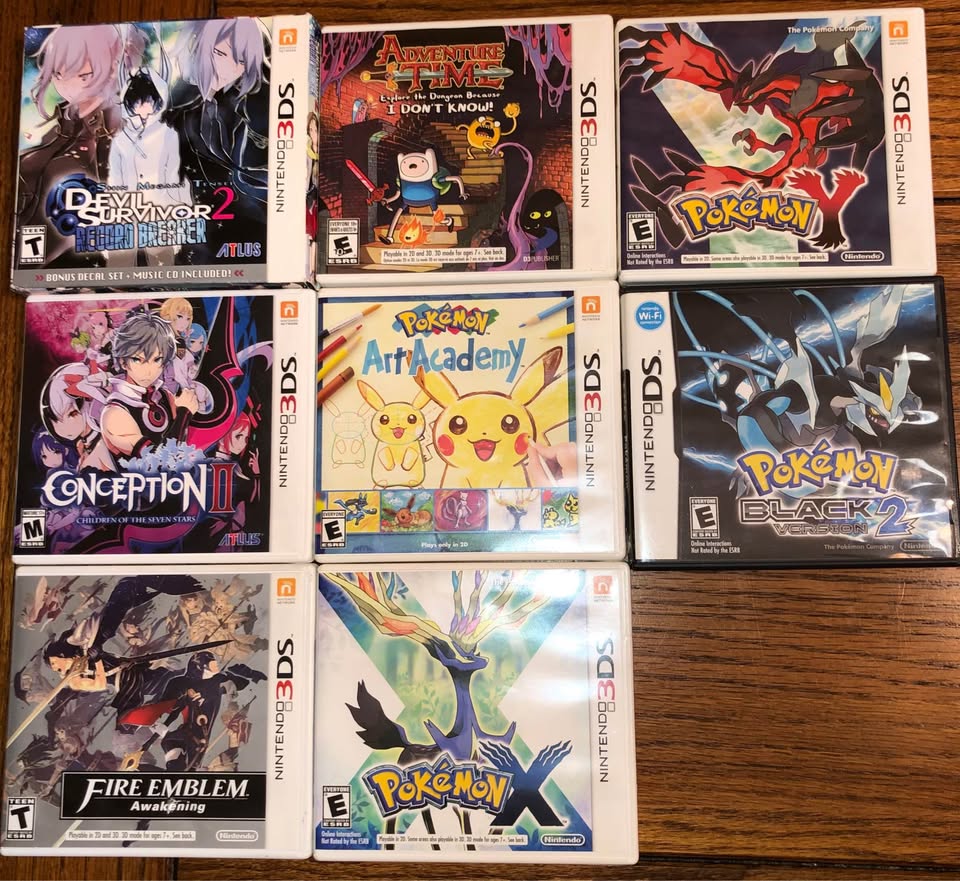 Nintendo 2DS XL con juegos Pokémon y RPG – Colección completa para fans de Nintendo Tico Ofertas