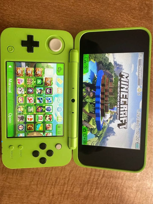 Sienna New Nintendo 2DS XL Minecraft Special Edition – 256GB | 2DS XL Costa Rica | Tico Ofertas