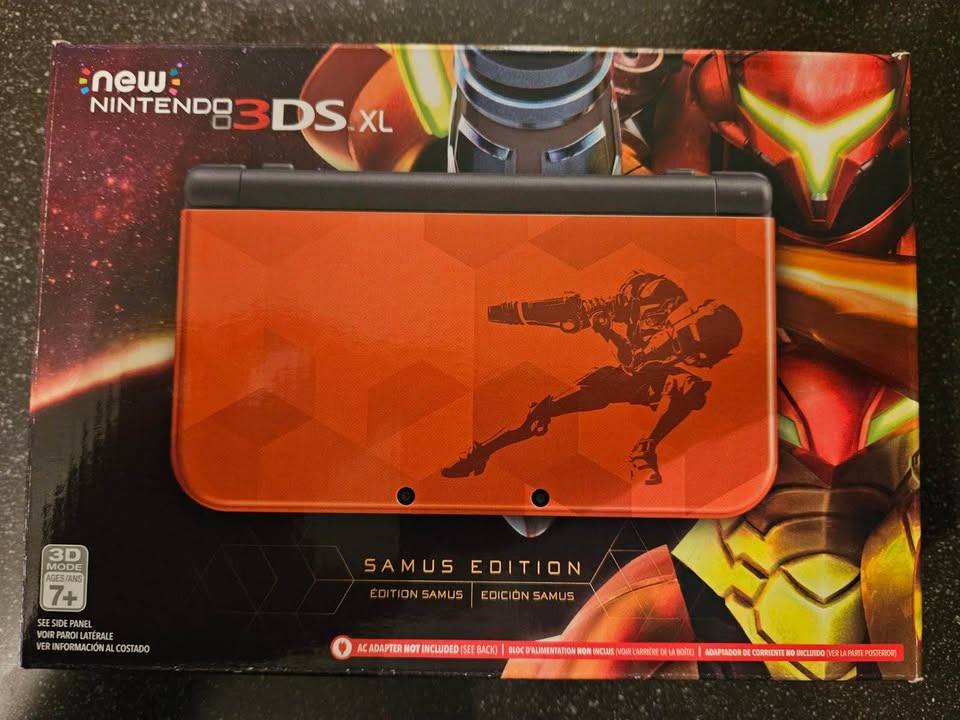 Firebrick Samus Special Edition – New Nintendo 3DS XL | Mint Condition | Consolas 3ds Costa Rica