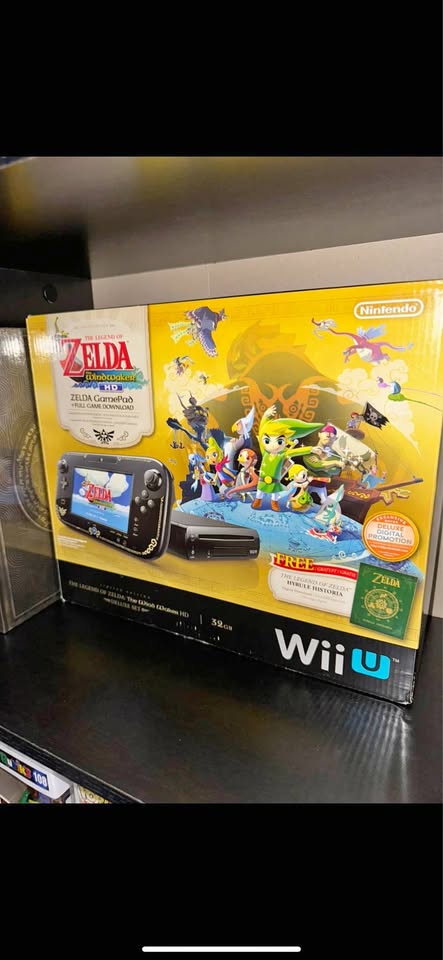 Nintendo Wii U Zelda Wind Waker Limited Edition Consolas video juegos Costa Rica Nintendo