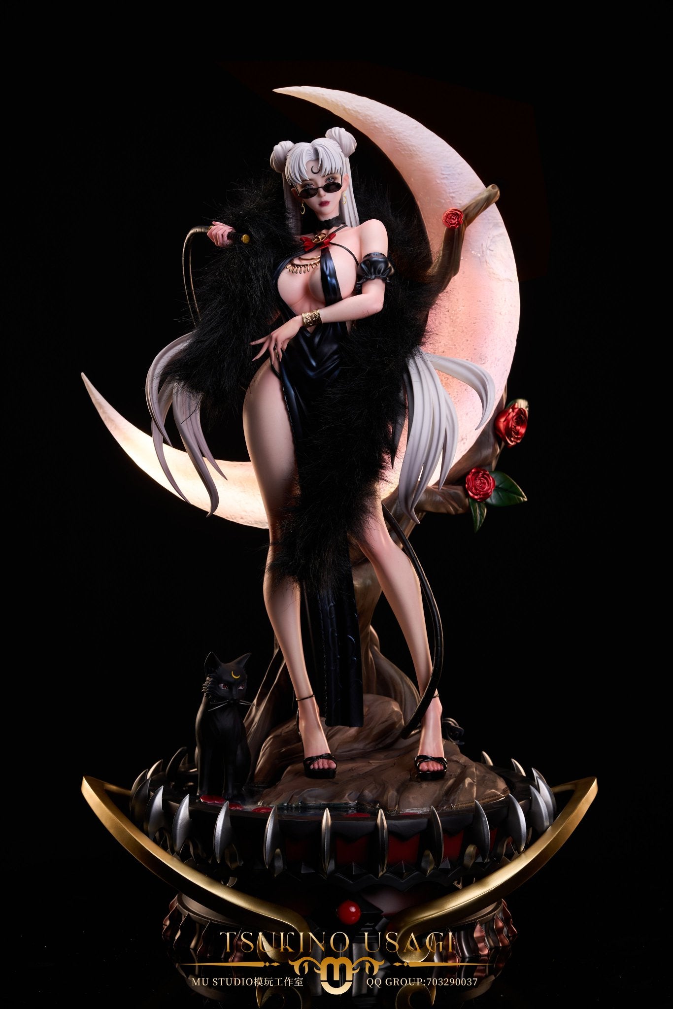 Black Estatuilla Sailor Moon | Tsukino Usagi (Dark Version) | Tienda Anime | Tico Ofertas
