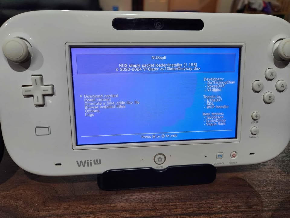 Nintendo Wii U Modificada con Aroma CFW – Consola retro con emuladores Nintendo