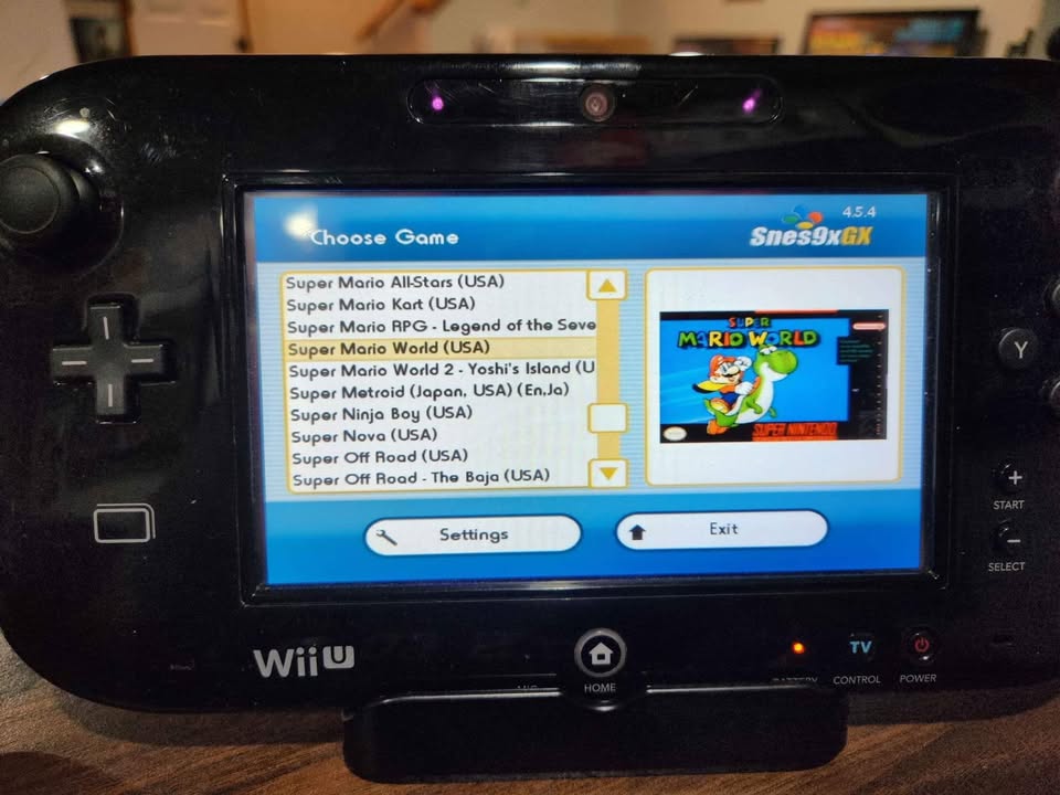 Nintendo Wii U Modificada con Aroma CFW – Consola retro con emuladores Nintendo
