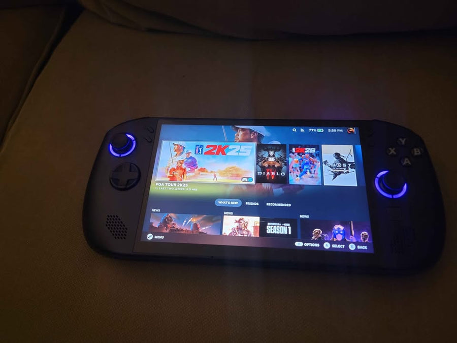 Legion Go S en Costa Rica – Consola portátil gamer 120Hz 16GB RAM | PC Gaming portátil