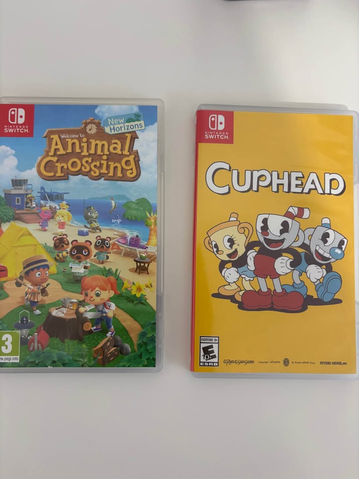 Nintendo Switch 2 con Animal Crossing y Cuphead | Tienda videojuegos Costa Rica Nintendo