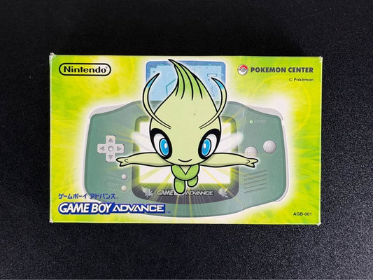 Game Boy Advance Pokémon Center Celebi Edición Limitada – Consola Retro Coleccionable en Costa Rica Nintendo