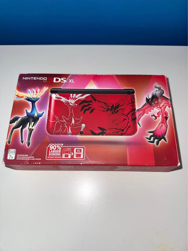 Nintendo 3DS XL Pokémon X & Y Edición Especial Roja – Consola en Costa Rica con Garantía Local