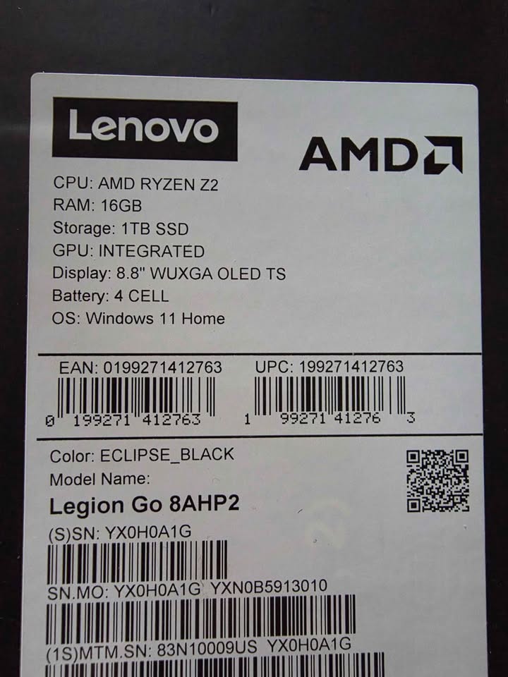 Lenovo Legion Go 2 Z2 en Costa Rica – Consola portátil gamer tipo PC de alto rendimiento | Tienda de Videojuegos Costa Rica Ayn