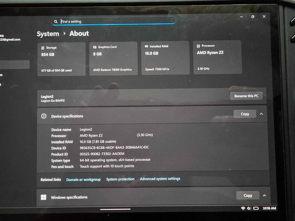 Lenovo Legion Go 2 Z2 en Costa Rica – Consola portátil gamer tipo PC de alto rendimiento | Tienda de Videojuegos Costa Rica Ayn