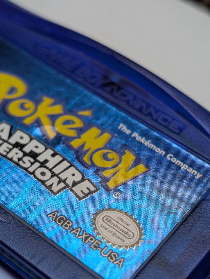 Juego Pokémon Sapphire Inglés – GameBoy Advance | Tienda Videojuegos Costa Rica