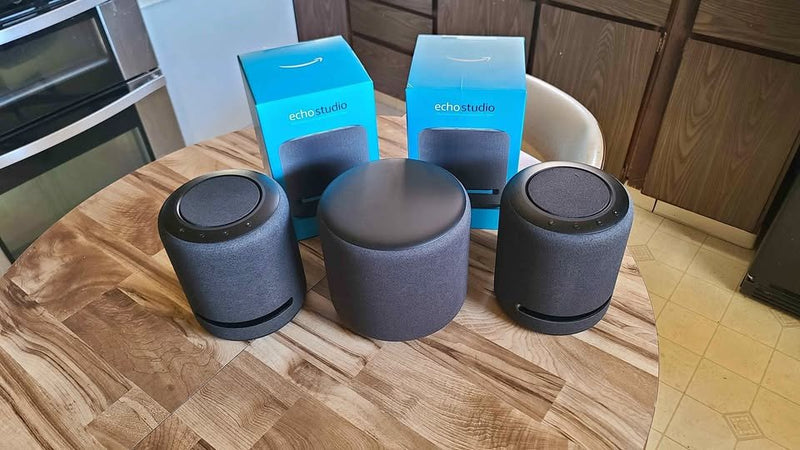 Amazon Echo Studio 2 + Echo Sub en Costa Rica | Sonido premium con Alexa - Pedido exclusivo Tico Ofertas