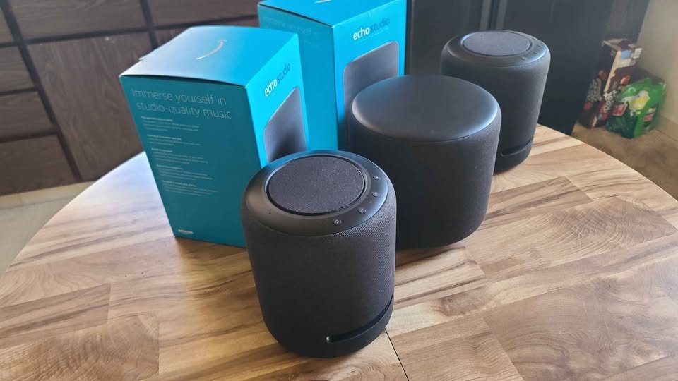 Amazon Echo Studio 2 + Echo Sub en Costa Rica | Sonido premium con Alexa Tico Ofertas