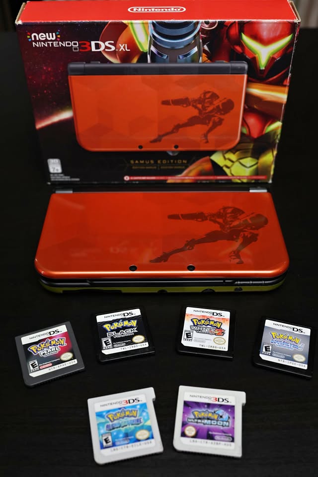 New Nintendo 3DS XL Samus Edition – Full Hack con Juegos | Edición Especial Metroid | Consola video juegos Costa Rica (Copia) - Preventa en Tico Ofertas Costa Rica