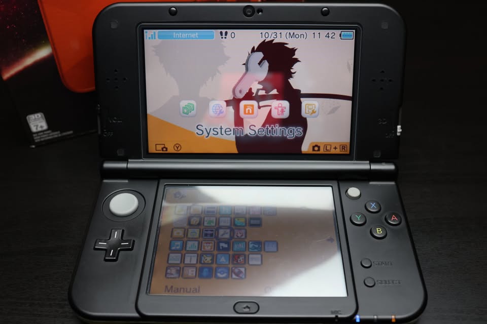 New Nintendo 3DS XL Samus Edition – Full Hack con Juegos | Edición Especial Metroid | Consola video juegos Costa Rica (Copia) Nintendo