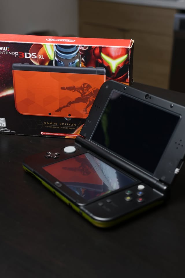 New Nintendo 3DS XL Samus Edition – Full Hack con Juegos | Edición Especial Metroid | Consola video juegos Costa Rica (Copia) Nintendo