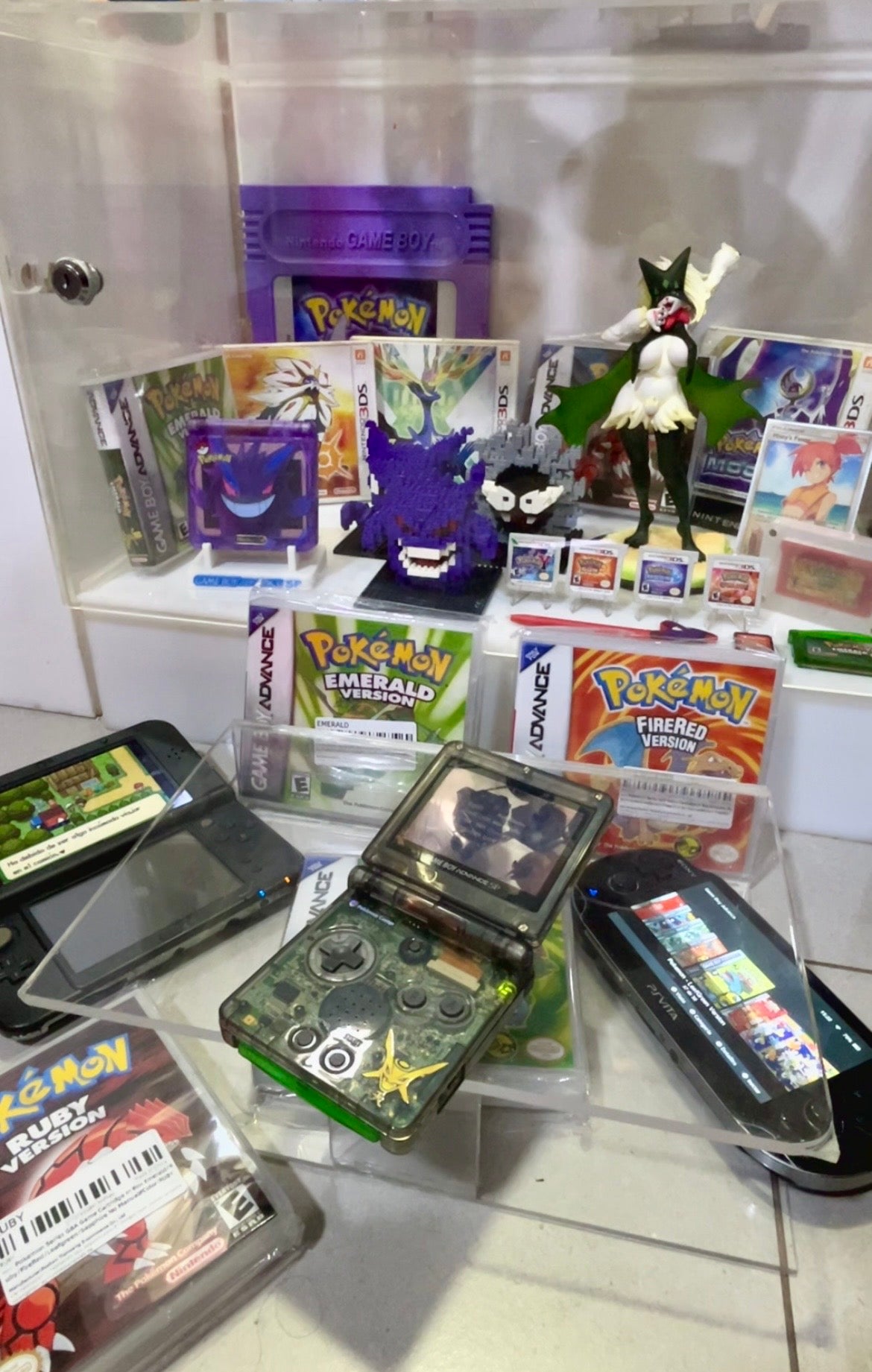 Game Boy Advance SP Custom Rayquaza en Costa Rica – Consola retro edición colección con caja | Tienda videojuegos Costa Rica Nintendo