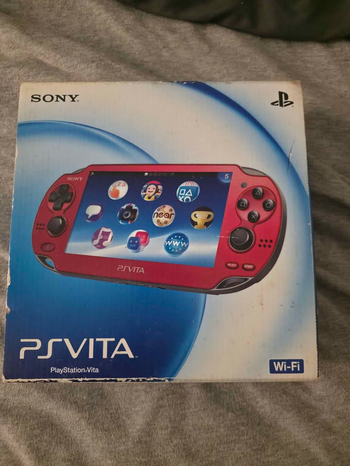 PS Vita PCH-1000 OLED en Costa Rica – Consola portátil Sony Cosmic Red | Tienda de Videojuegos Costa Rica PS Vita