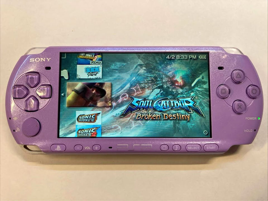 PSP 3001 edición Hannah Montana en Costa Rica – Consola portátil modificada 128G