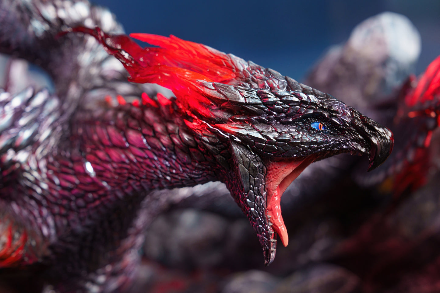 Dark Slate Gray Figura Monster Hunter | Valstrax | Dragon Frontier Studio | Edición LED | Tico Ofertas