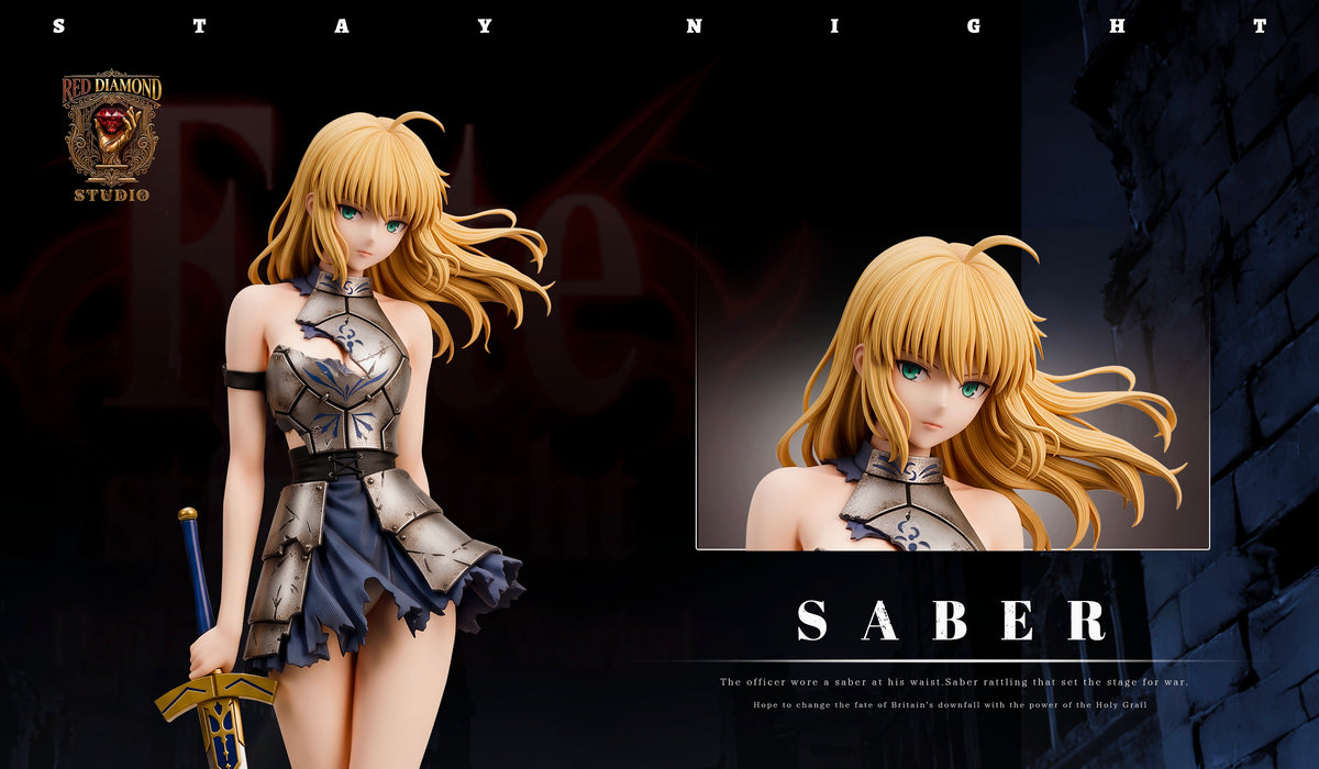 Estatuilla Fate Series | Saber Artoria Pendragon | RED DIAMOND Studio | Tienda Anime | Tico Ofertas