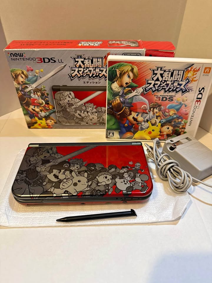 New Nintendo 3DS XL Super Smash Bros en Costa Rica – Edición japonesa TOP IPS 128GB