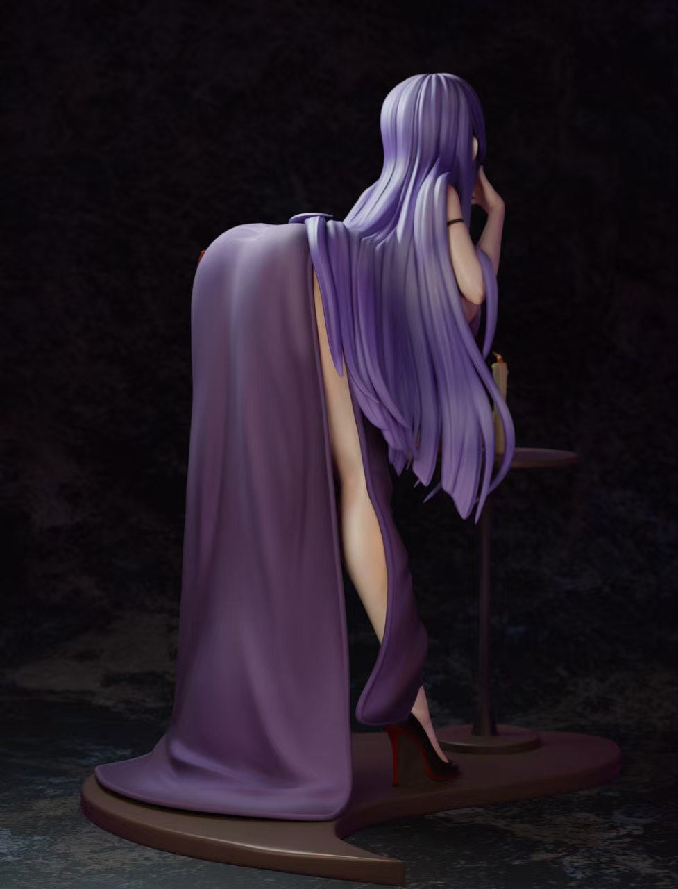 Black Estatuilla Highschool of the Dead | Saeko Busujima Halloween Party | Green Tea Studio | Tienda Anime | Tico Ofertas