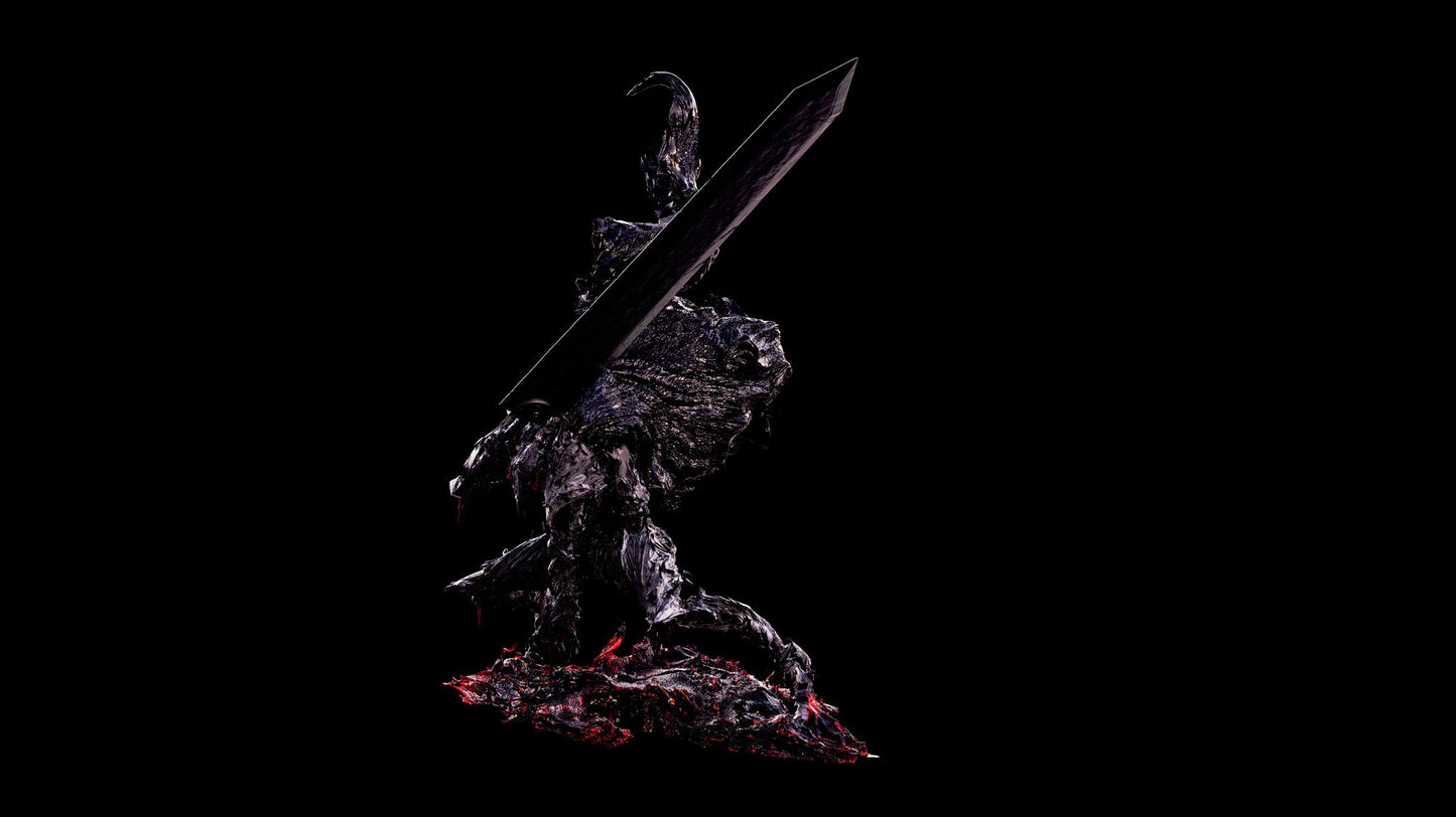 Black Estatuilla Berserk | Guts Berserker Armor | Tienda Anime | Tico Ofertas