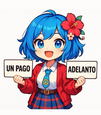 un pago adelanto