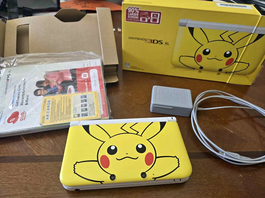 Nintendo 3DS XL Pikachu completa en caja en Costa Rica – Edición especial Pokémon