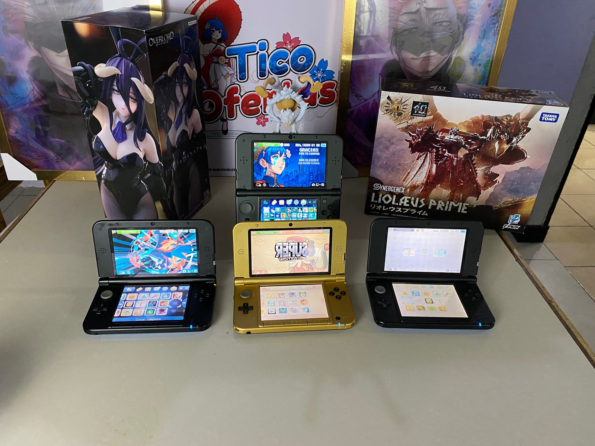 Light Slate Gray Nintendo 3DS / New 3DS XL / 2DS – Consolas Retro con Hack + Juegos Incluidos