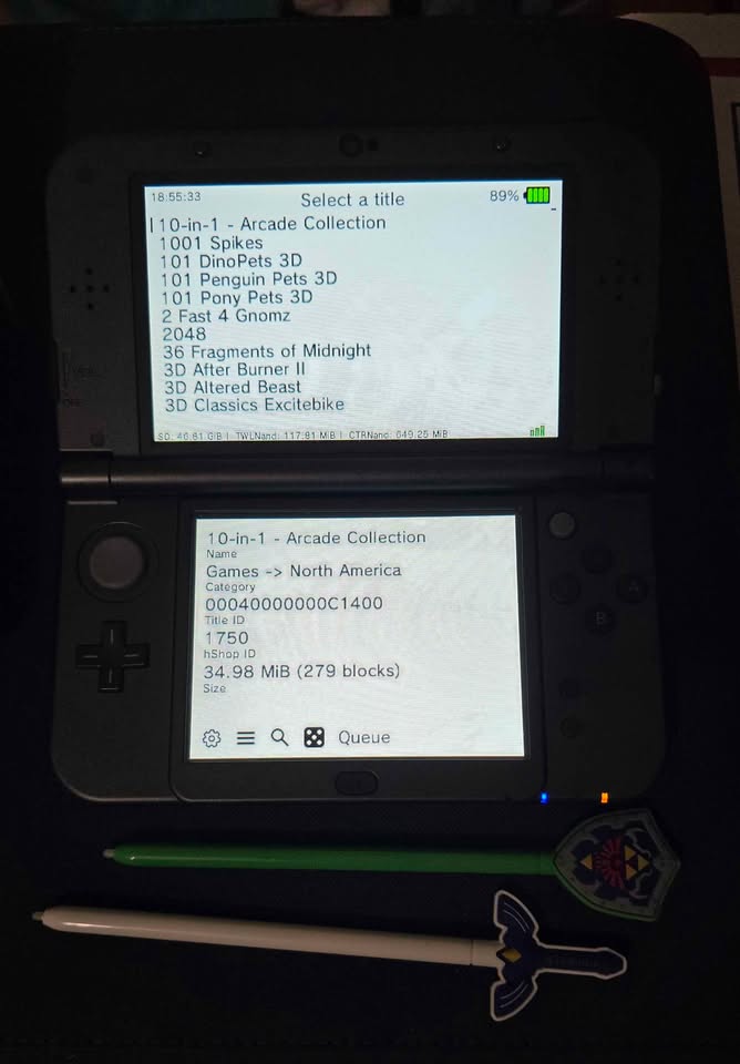 New Nintendo 3DS XL Hyrule Edition | Zelda | Con Estuche y Stylus