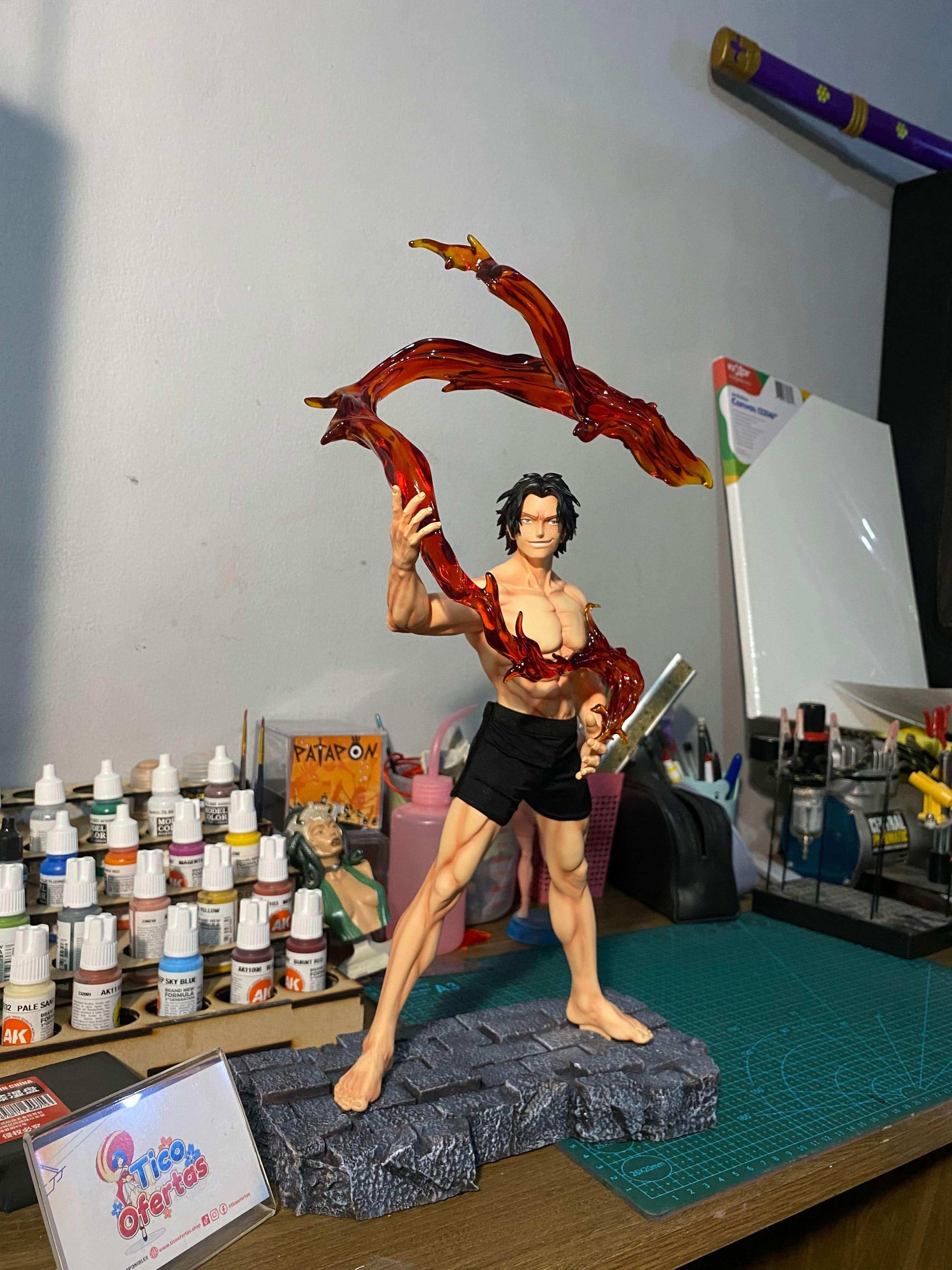 Figura Tokyo Cold Studio - One Piece: Airplane Ace | Figuras Anime Costa Rica, Modelo Coleccionable Premium | Tico ofertas - Tico Ofertas 