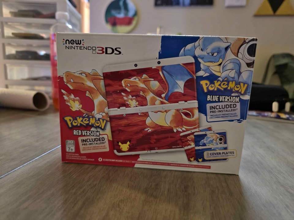 New Nintendo 3DS Pokémon 20th Anniversary | Completa en Caja | Envíos a todo el país