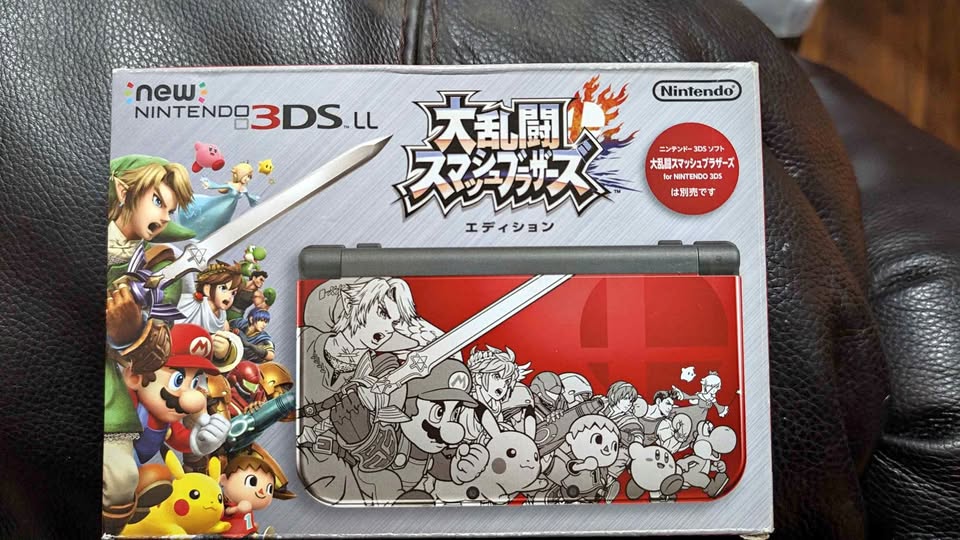 New Nintendo 3DS LL Super Smash Bros Edition | Completa en Caja