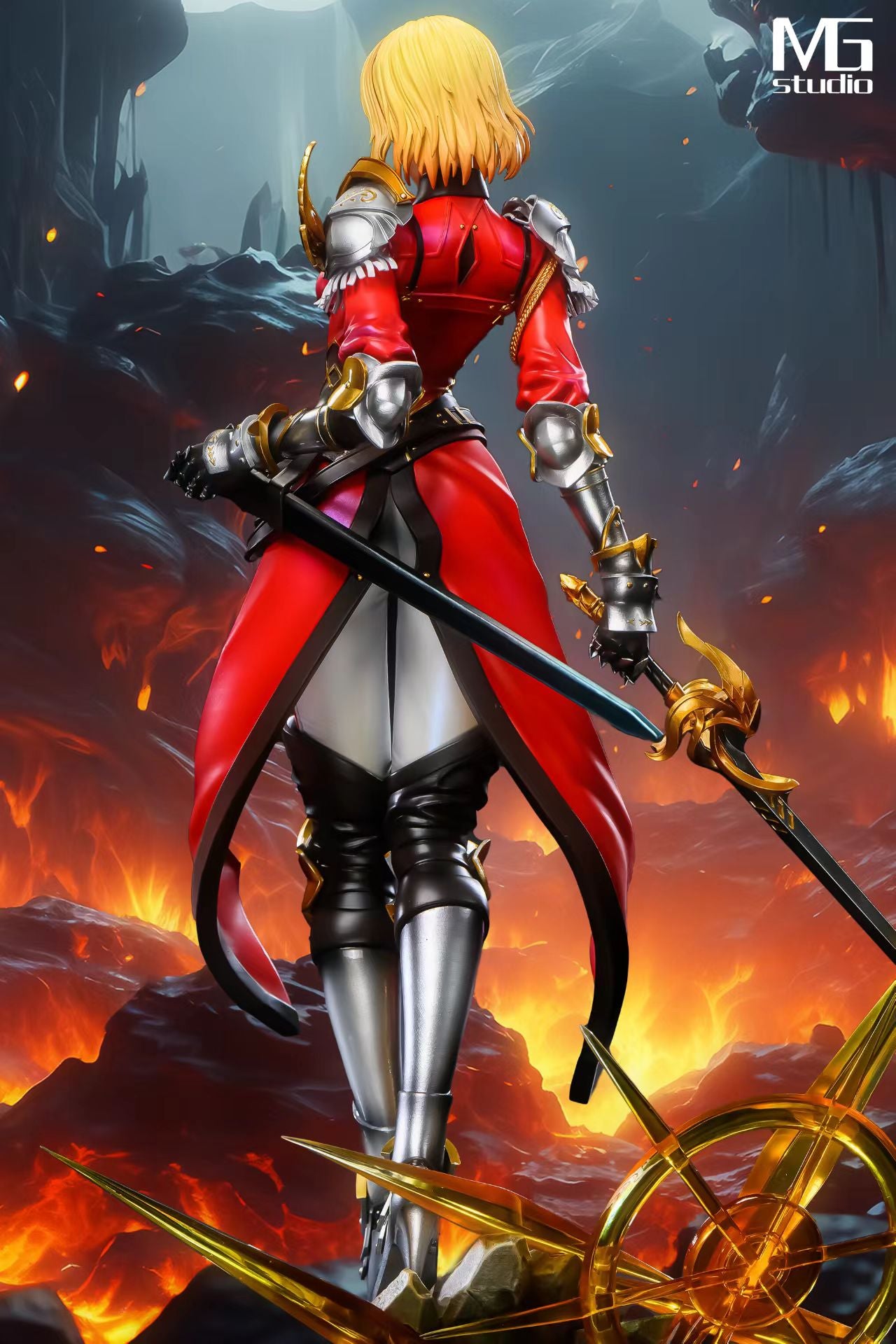 Dark Slate Gray Estatuilla Solo Leveling | Cha Hae In | MG Studio | Tienda Anime | Tico Ofertas
