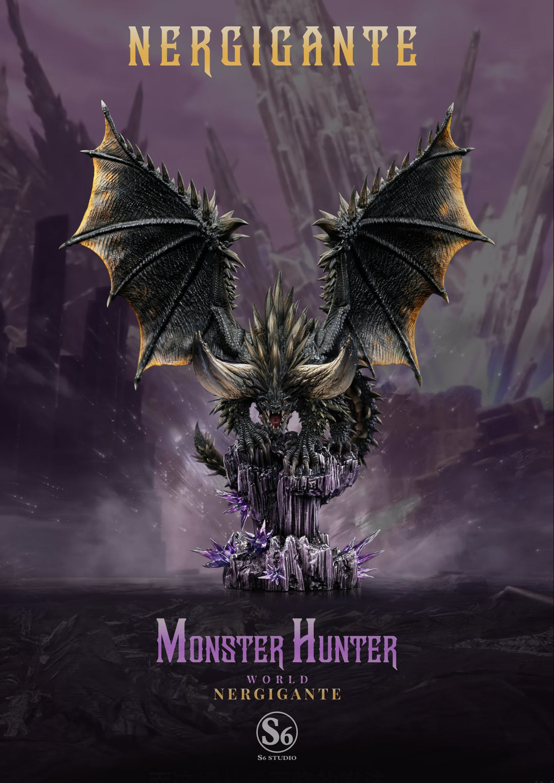 Figura Monster Hunter | Nergigante | S6 Studio | Tienda Anime | Tico Ofertas